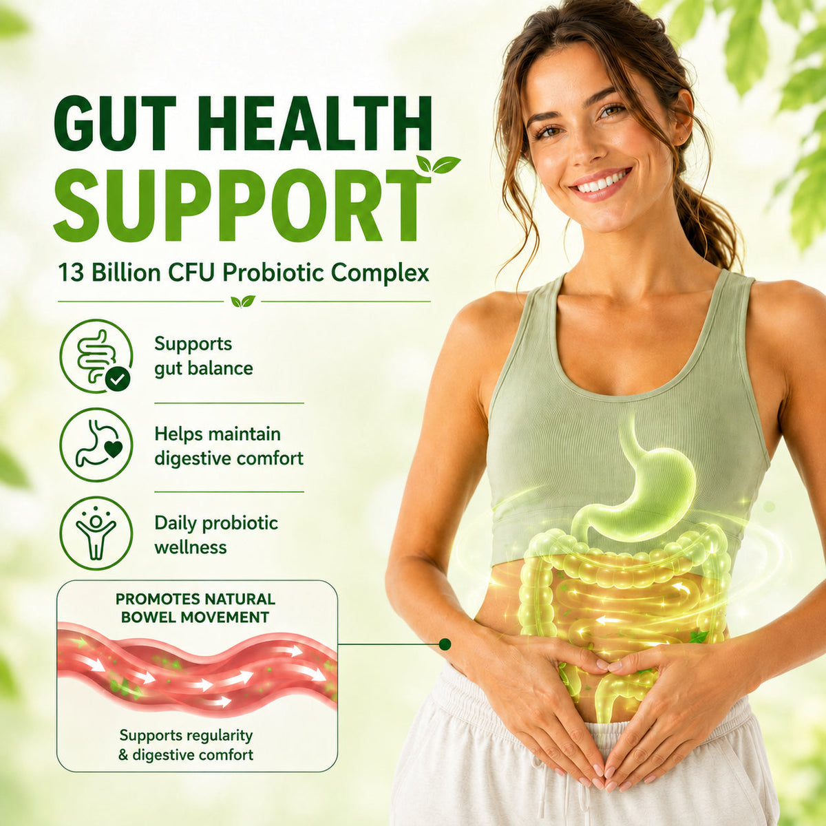 Apple Cider Vinegar Gummies with Viamin B12, ACV with Probiotics Cleeflen
