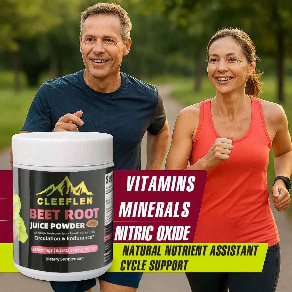 CLEEFLEN Organic Beetroot Powder Superfood Cleeflen