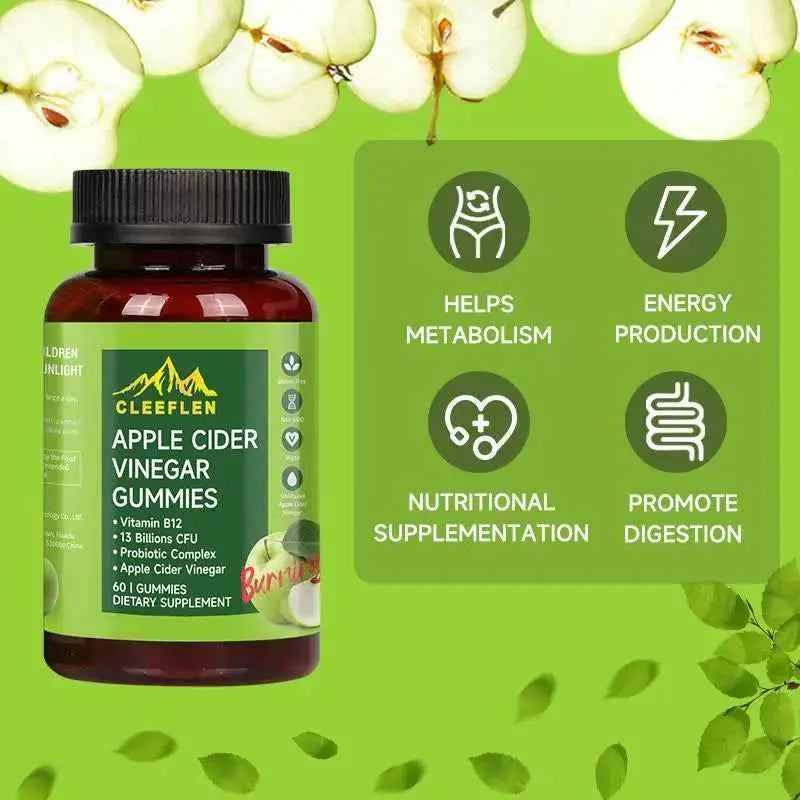 CLEEFLEN Apple Cider Vinegar Gummies
