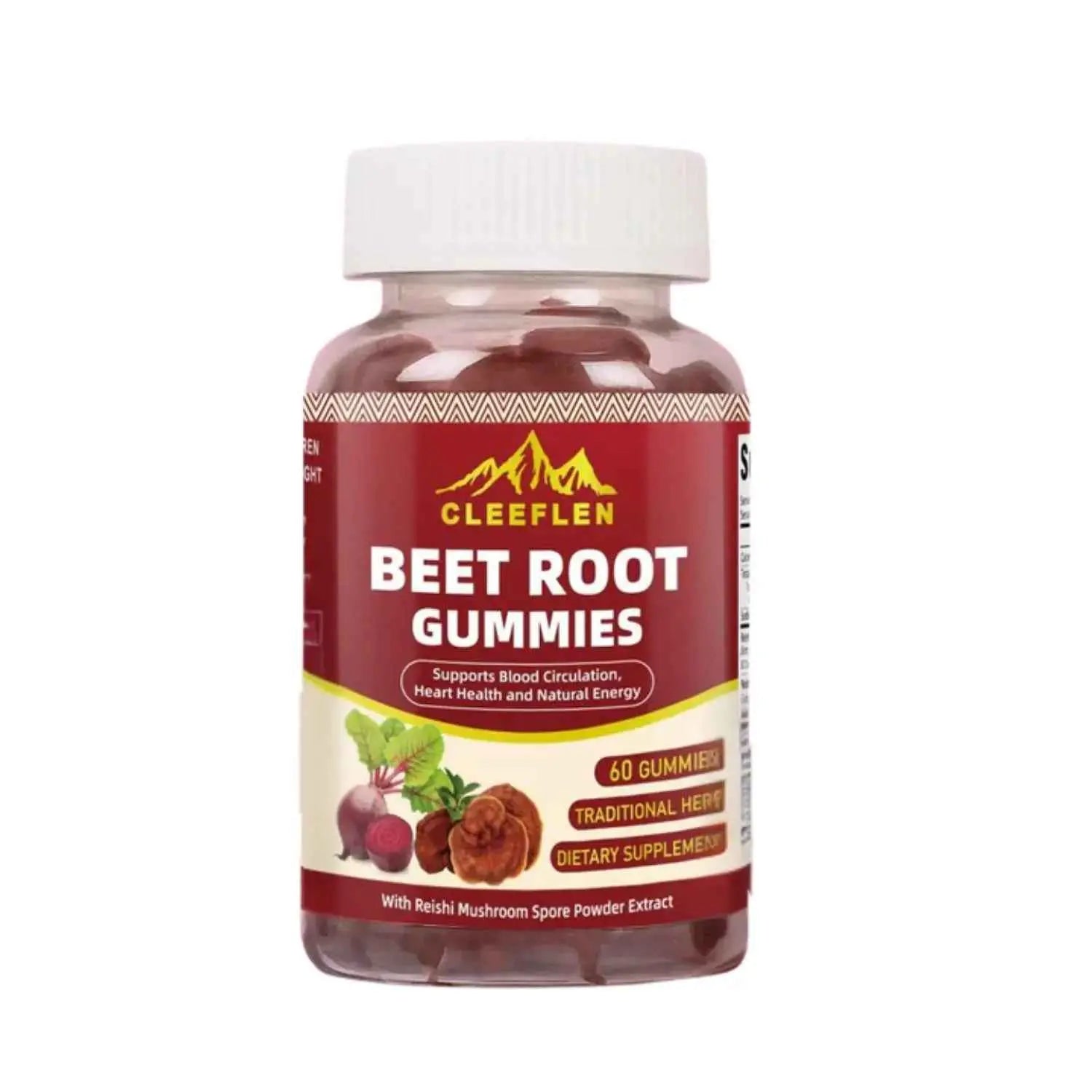 CLEEFLEN Organic Beetroot Gummies