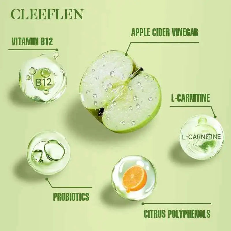 CLEEFLEN Apple Cider Vinegar Gummies