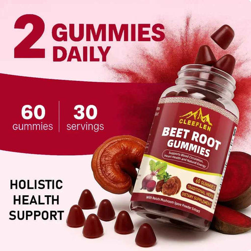 CLEEFLEN Organic Beetroot Gummies