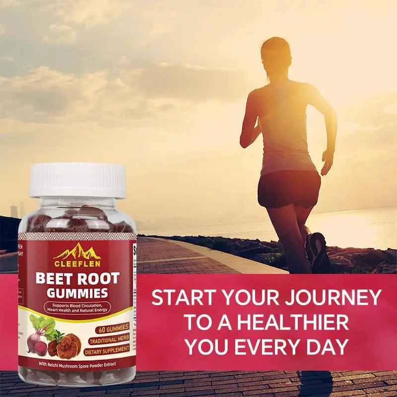 CLEEFLEN Organic Beetroot Gummies