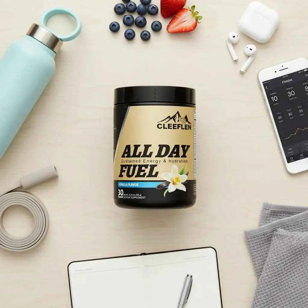 Cleeflen All Day Fuel Energy & Hydration Powder