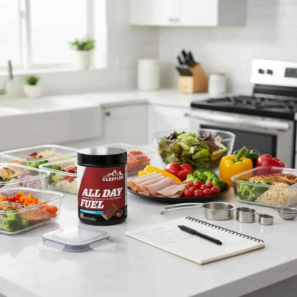 Cleeflen All Day Fuel Energy & Hydration Powder