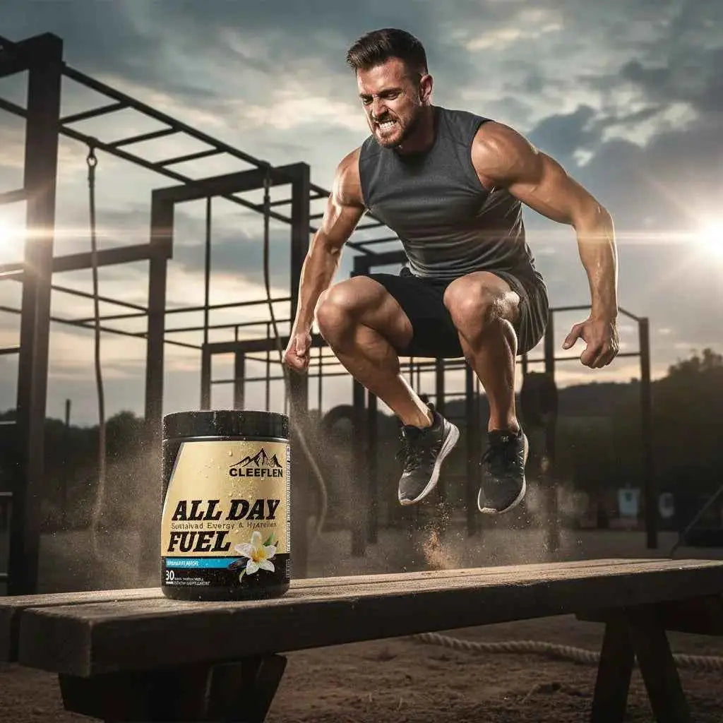 Cleeflen All Day Fuel Energy & Hydration Powder