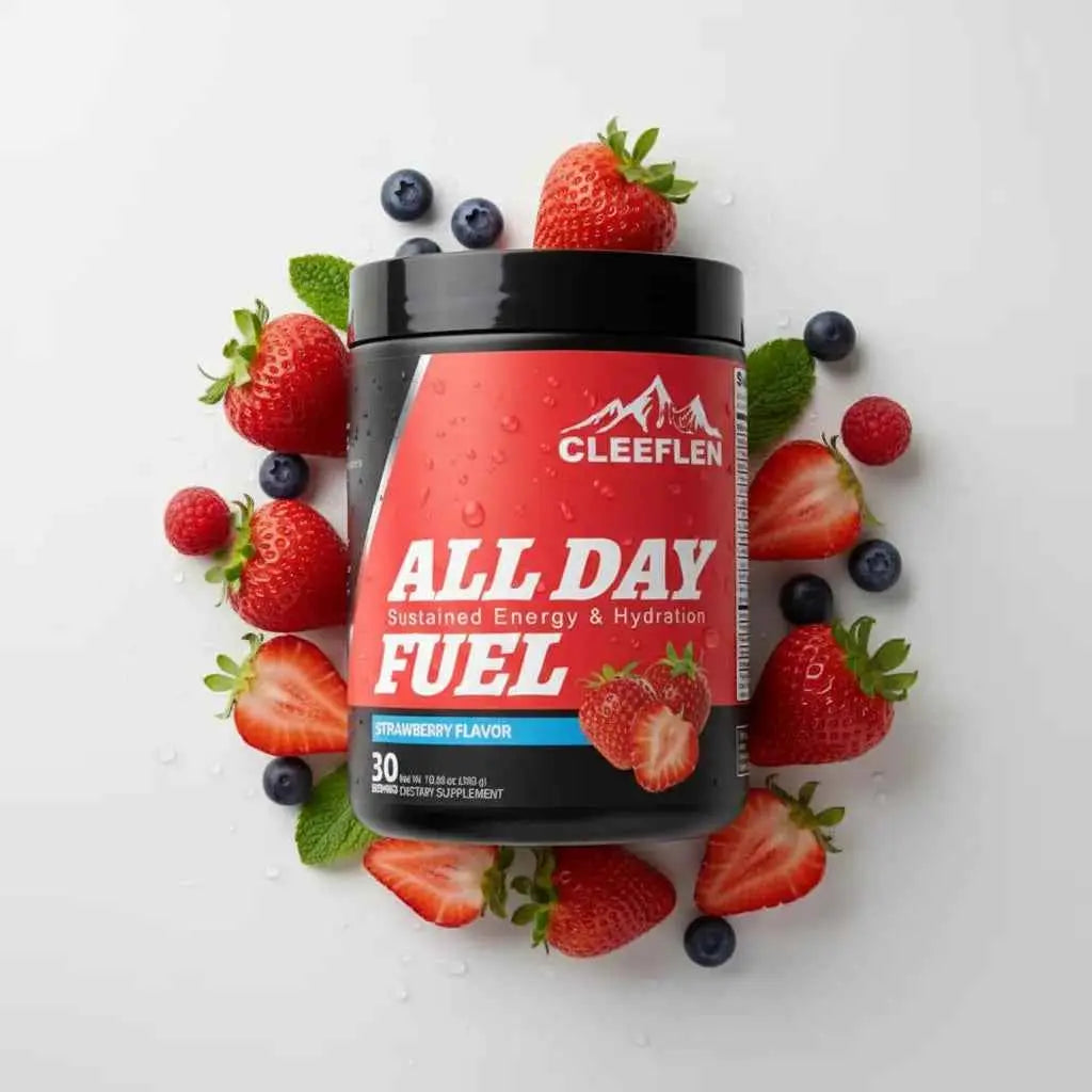 Cleeflen All Day Fuel Energy & Hydration Powder